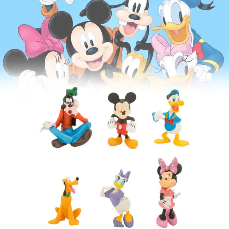 Classic Mickey Mouse Clubhouse Figure Set For Kids' Cake Topper And Gift