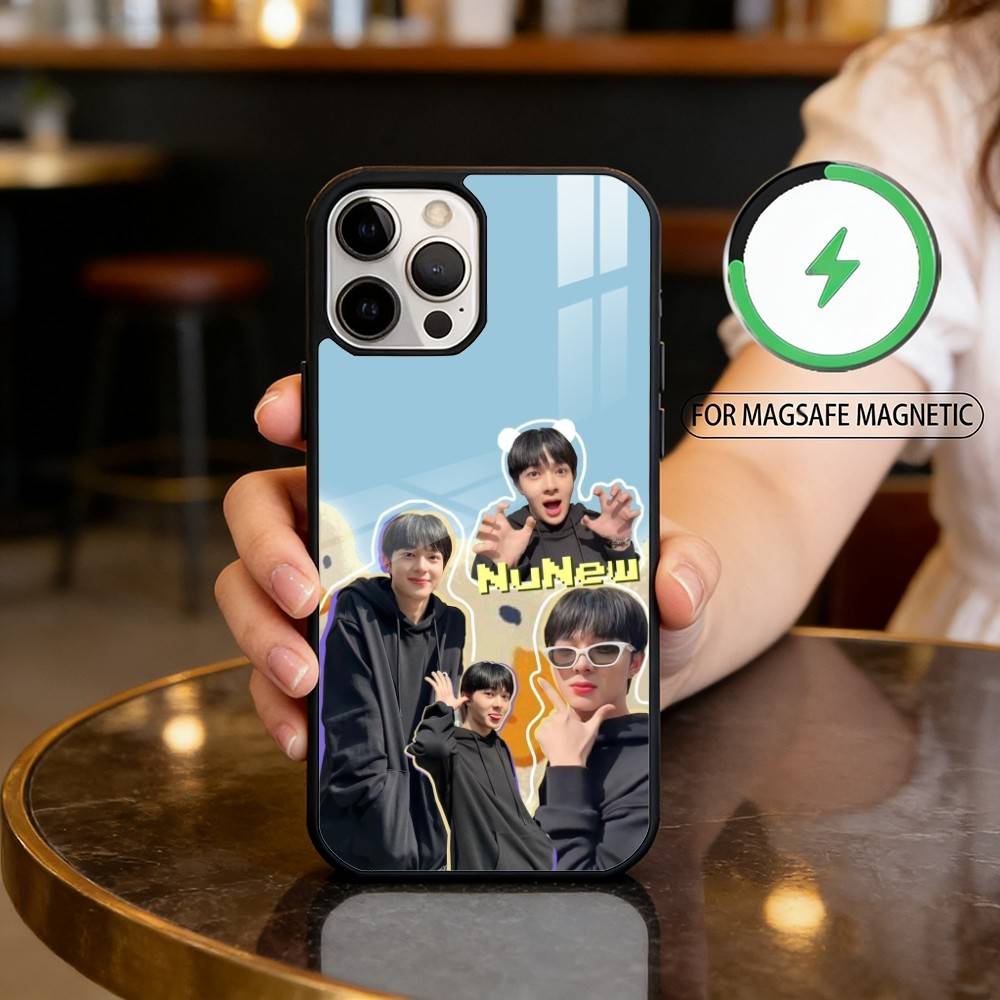 Thai Singer NuNew Phone Case For iPhone17,16,15,14,13,12,11 Plus,Pro Max Magnetic For Magsafe Wireless Charging