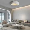 Nordic Minimalist Wabi Sabi Affordable Luxury Chandelier Cream Style Bedroom Ceiling Lights Lustre Home Decor E27 LED Fixtures
