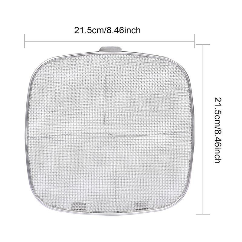 Kitchen Tool Splatter Shield 5-in-1 Anti-splash Air Fryer Replacement Screen Air Fryer Replacement Parts Keep Clean Around Stove
