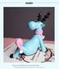 Luxury Diamond Pearl Aromatherapy Deer Ornament for Car Interior - Elegant Unisex Design