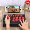 Joystick de arcade Y02 para PS4/PS3/Xbox One/Switch OLED/Android/iOS com fio e sem fio Street Fighter Controller com função macro/turbo