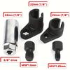 5-piece Set of Automotive Oxygen Sensor Socket Offset Wrench 22MM Socket 1/2 "3/8" Drive Thread Oxygen Sensor Disassembly Tool