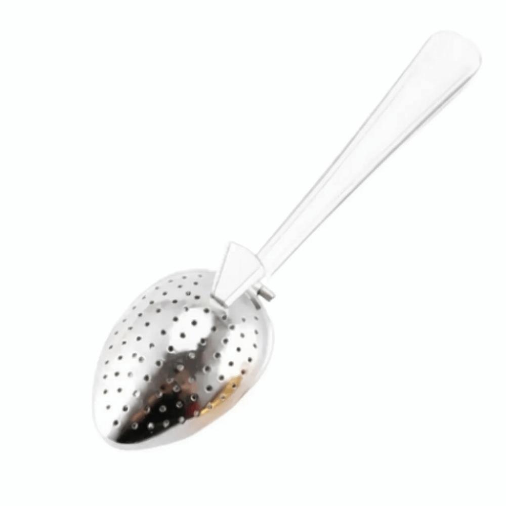 Stainless Steel Tea Infuser Strainer Reusable Fine Mesh Tea Filter Diffuser Spoon Shape Mesh Strainer Tea Infuser Sieve