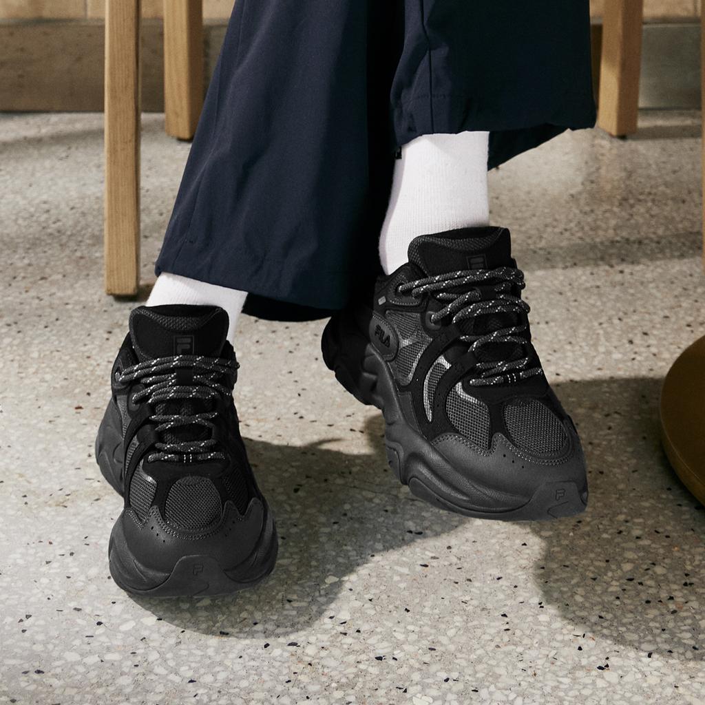 FILA Mars 3 Comfortable Durable Low-Top Lifestyle Shoes Women sneaker Black F12W432103FDB