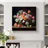 5d DIY Diamond Painting Cross Stitch Tulips Flower Basket Diamond Embroidery Mosaic Full Round Drill Home Decor Arts