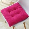 Extra Thick Fluffy Velvet Cushion Pad for Long Sitting - Large Round Chair or Floor Mat
