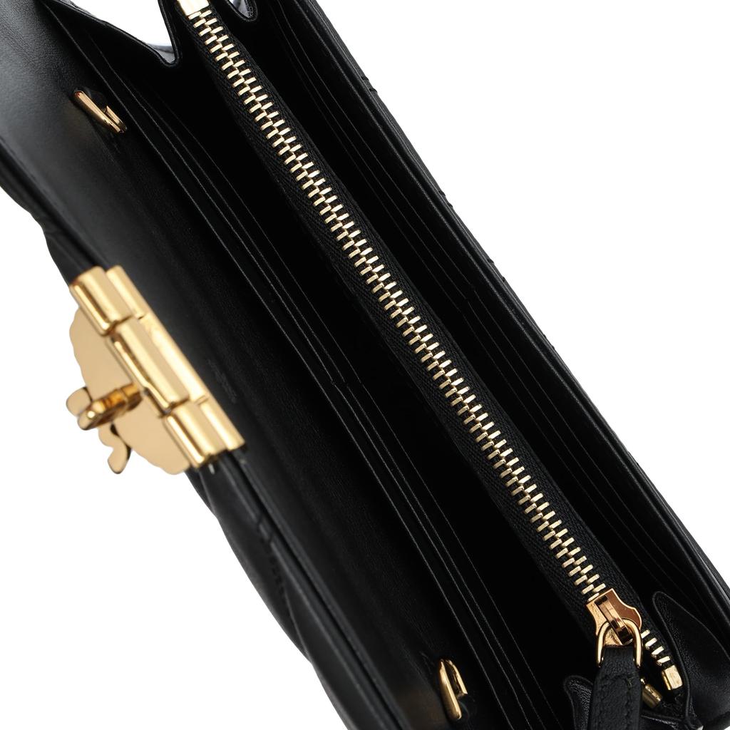 MCM MYL8APA51 Long Black Women's Wallet, [Product Code]