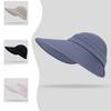 Summer Big Hat Brim Sun Hat Cool Hat Sun Protection Sun Protection Sky Top Hat Women's Ultraviolet Sky Top Sun Hat