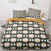 Tribal Duvet Cover Set Secret Tribe Pattern In Bohemian Style Decorative Polyester Bedding Set with Pillowcase King Queen Size