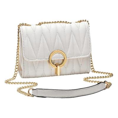 Bílé*Dámské Crossbody Tašky Peněženky Řetízková Taška přes Rameno pro Ženy Ležérní Psaníčko Kabelka