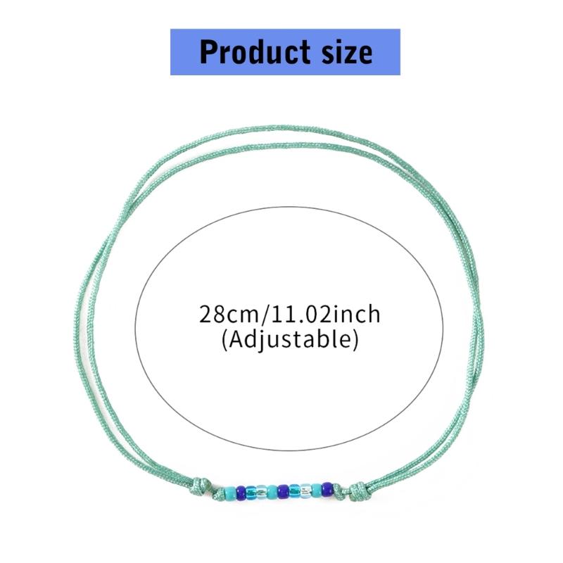 7Pieces Handmade Colorful Woven Bracelets Adjustable Size Wristband for Fashion Enthusiasts and Unique Style Lovers