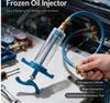 Car A/C Oil/Dye Injector 30Ml 1Oz Low Side Quick Coupler Adapter 1/4 Inch Automotive Air Conditioning Injection Syringe Tool