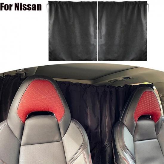 2pcs Car Driver Curtains Privacy Side Window Sun Shade UV Protector For Nissan