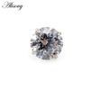 Alisouy 1PC G23 Titanium External Thread Cubic Zircon For Lip Labret Rings Ear Stud Earrings Piercing DIY Body Jewelry Accessory