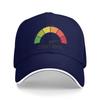 Funny Cortisol High Level Stress Meter Meme Baseball Cap Fashion Couple Hip Hop Hats Hot Sale Print Kpop Rock Baseball Caps Gift