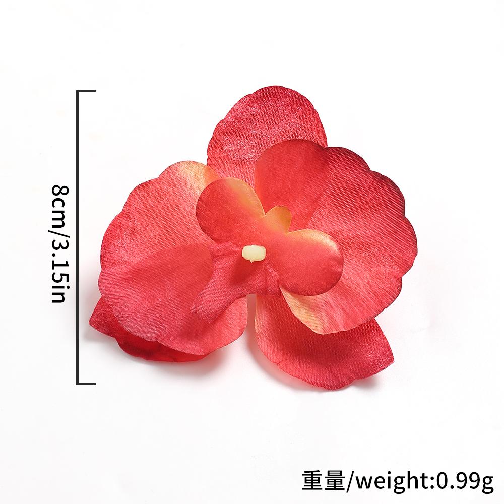 10Pcs Butterfly Orchid Artificial Flowers 8CM Fake Flowers For Home Decor Wedding Decorations Ornaments Garland Gift Accessories