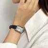 Square Leather Watch GE8060WTBK