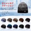 Petasonien Winter Knit Hat Soft to the Plus Knit Beanie Hat for Cold Weather Protection Men's [Fleece-Lined, Gradient, Warm] Fluffy, Touch, Warm,
