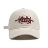Prints Embroidery Baseball Cap Women Men Soft Cotton Peaked Hat Spring Summer Outdoor Use Sportss Sun Protection Trucker Hats Korean Style Letter