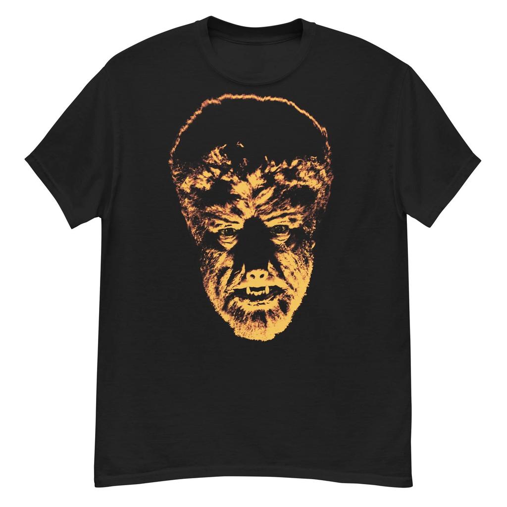 The Wolf Man cult classic horror fan art t-shirt