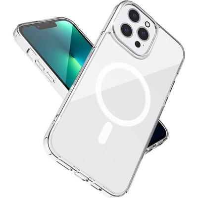 Protective Case - E.F.CONNECTION - for iPhone 13 Pro - Flexible - Transparent - Magnetic