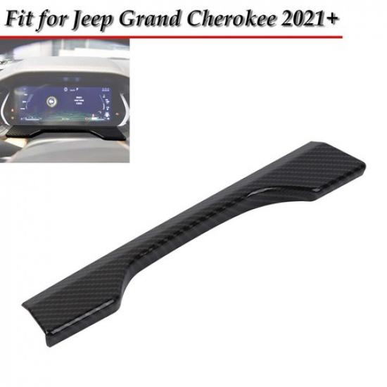 Console Dashboard Meter Cover Strips For Jeep Grand Cherokee + Carbon Fiber