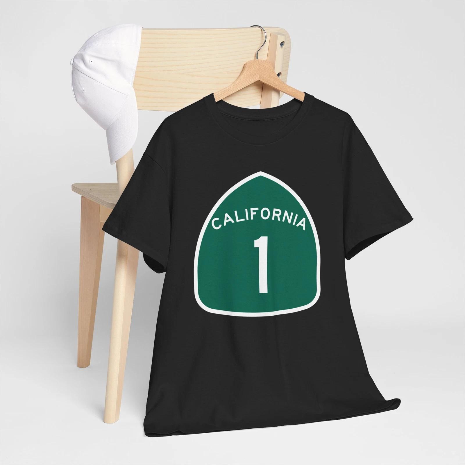 California 1 Pacific Coast Highway T-Shirt 2XL