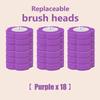 Disposable Toilet Brush Replacement Head Cleaning Kit Lengthened Handle Auto Lid Opening Toilet Bowl Cleaner Kit for Bathroom