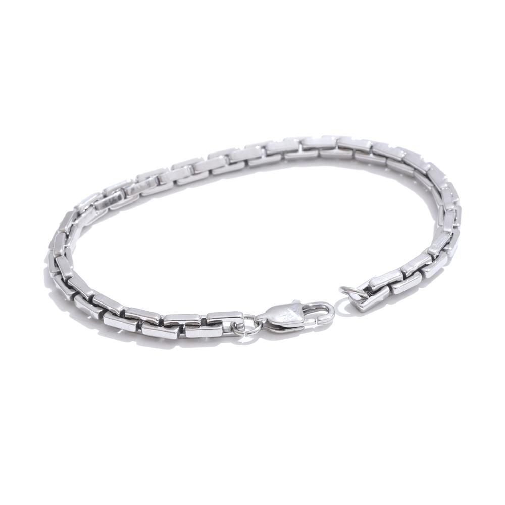 

Yhpup 22cm High Quality Stainless Steel Metal Chain Bracelet Bangle 18K Gold PVD Plated Fashion Wrist Statement Jewelry for Men