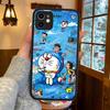 Cartoon D-Doraemons For IPhone Air 16 15 14 Plus 13 12 11 Pro Max Matte Cover Jelly Shockproof Phone Case