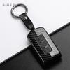 Abs Carbon Fiber Style Car Key Case Cover For Mitsubishi Xpander Outlander Asx Pajero Eclipse Cross Montero Keychain Accessories