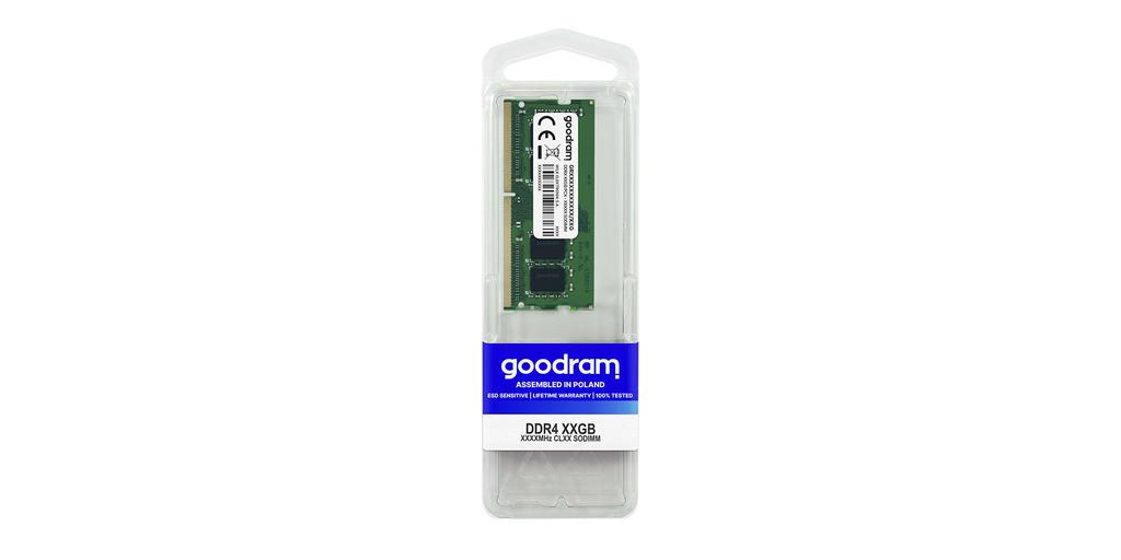 Pamięć SODIMM DDR4 GOODRAM 16GB 3200MHz CL22