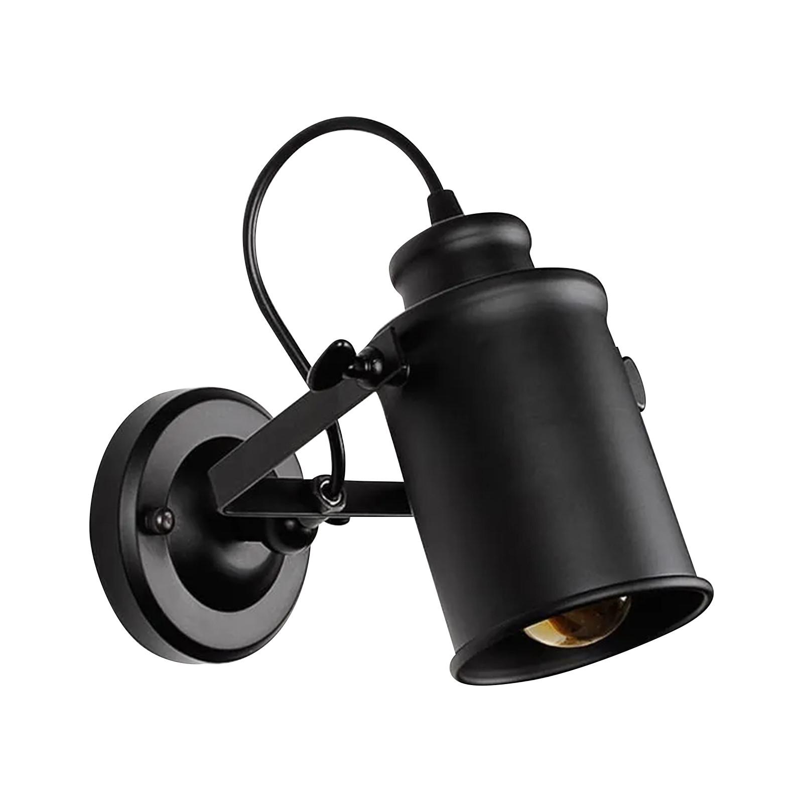 

Точечные светильники для прихожей в стиле американского ретро, ​​Настенные светильники, Балконы, Бары, Спальни, Прикроватные светильники, Светильники для внутреннего освещения One Size чёрный