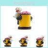 Small Dog Fire Hydrant Garden Decor With Resin Cartoon Style For Photography Props And Gift Ideas