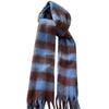 Korean Style Scarf Women's Mohair New Color Plaid Soft Solid Color Scarf Thickened Soft Girl Student Versatile Warm
