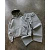 American Street Style CD Print Hoodie and Sweatpants Set - Y2K Inspired