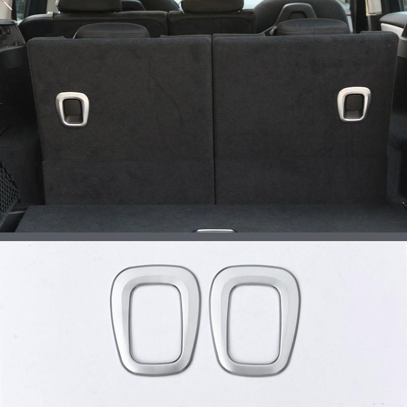 For BMW F46 LCI 2 Series Gran Tourer 2016 2017 2018 Car Interior ABS Silver Sticker Gear Shift Panel Cover Trim
