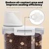 Dog Food Container Sealed Dog Food Storage Box with Lid - Moisture & Leak-proof, Ideal for Dog Food, Cat Food, Pet Snacks