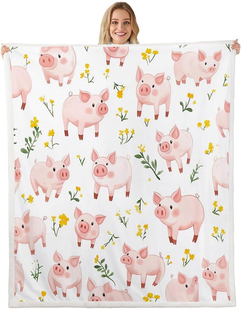 Feen- und Blumenmuster-Decke Weicher Flanell-Überwurf Kinderzimmer-Dekoration Magisches Fantasy-Thema Bettwäsche für Mädchen Kinderzimmer