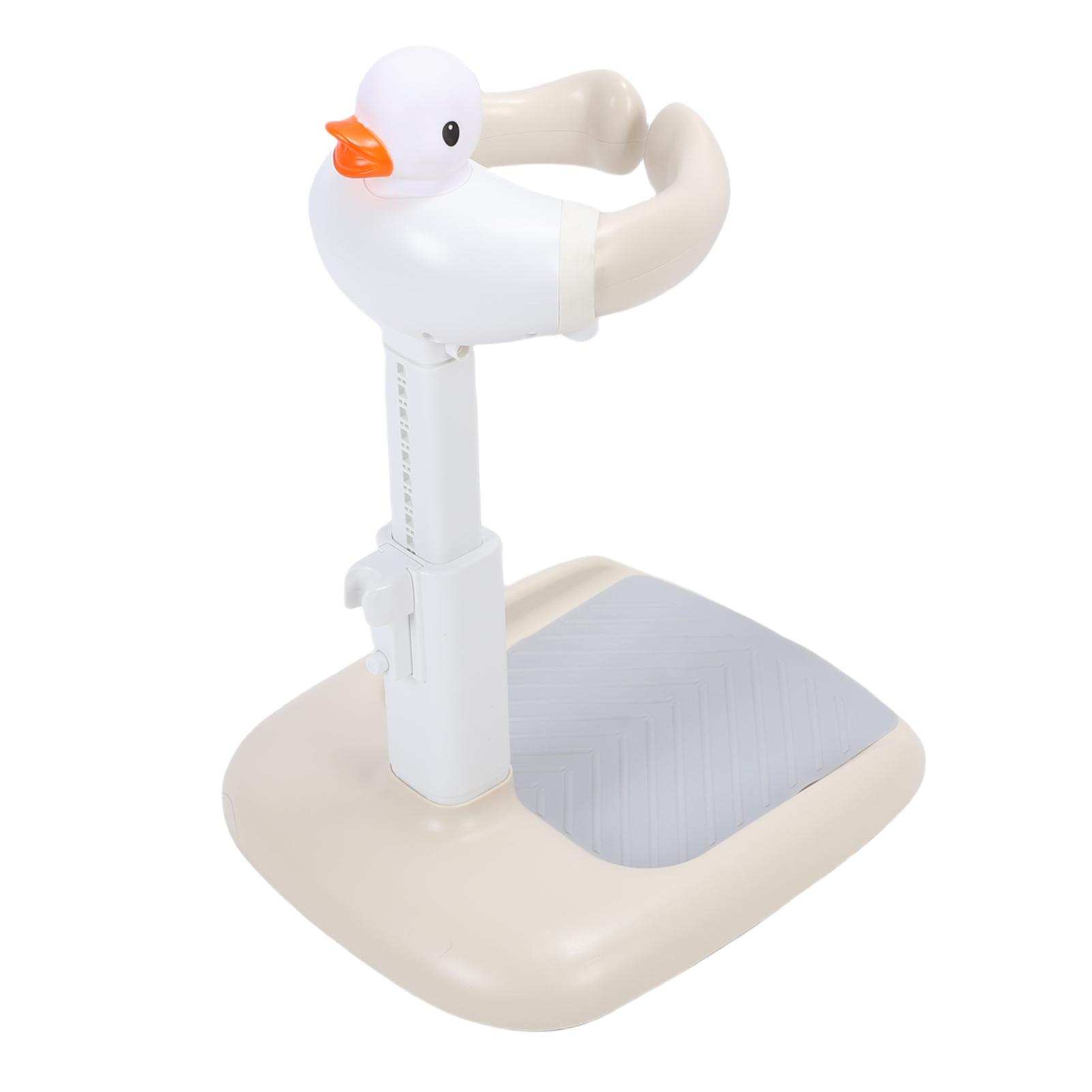 

Подставка для купания ребенка с регулируемой высотой, противоскользящая, складная, опора для стояния ребенка во время купания, хаки хаки