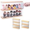 Clear Display Shelf Case Display Stand Riser 2/3 Layer Storage Rack for Decor Action Figures Collectibles Toys