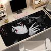 Mouse Pad Size Gamer Keyboard Pad Computer Gaming Black And White Extended Mousepad Office PC Accessories Anime Girl Desk Mat