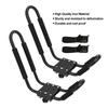 Ongwan Rust-Resistant Metal Canoe Carrier, Top-Mount Canoe Rack for Surfboards and Sailing