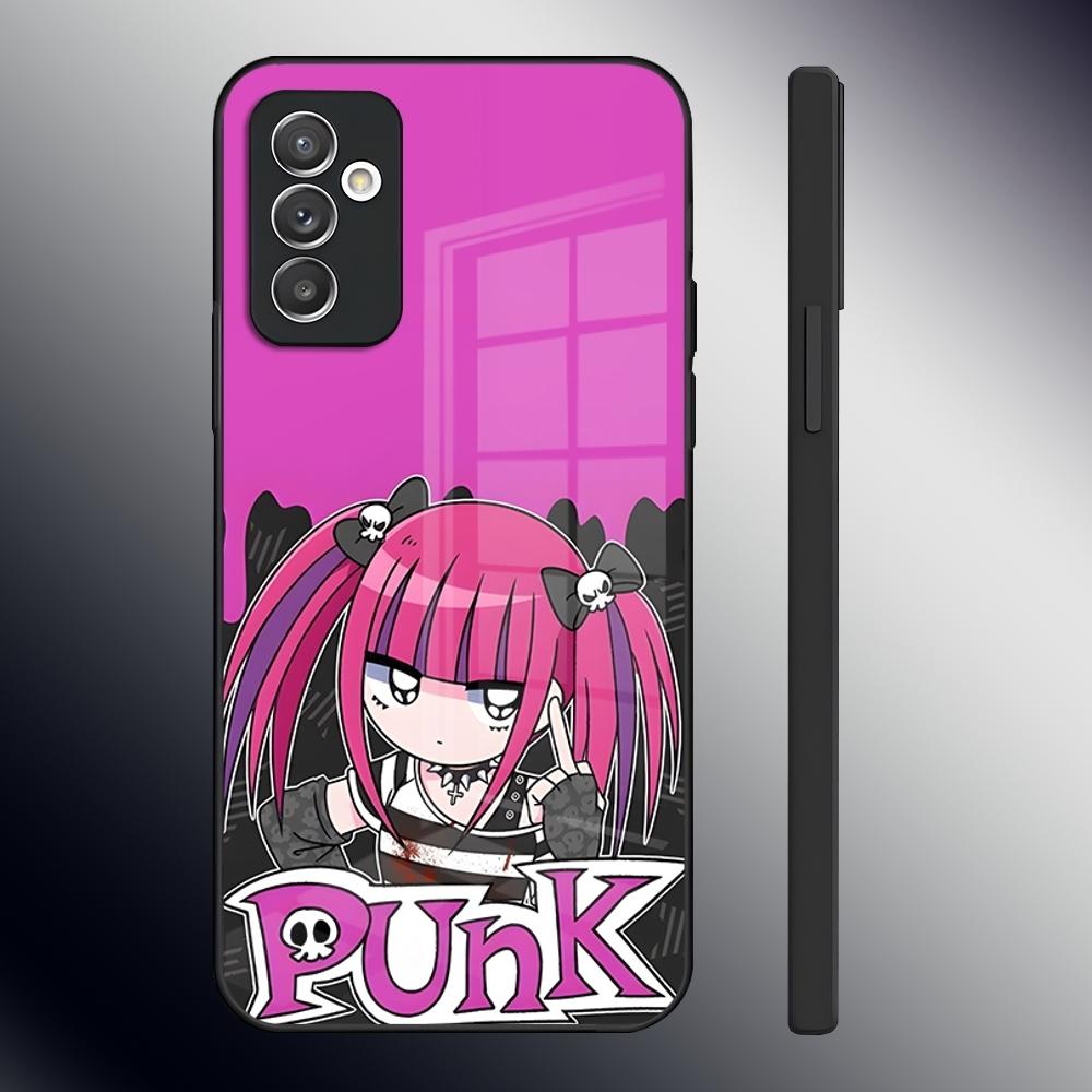 M-Menhera Chan Comic Phone Case For Samsung S24 Ultra S23 S22 S20 Fe S21 Plus A54 A34 A24 A53 A13 A16 Glass Back Cover