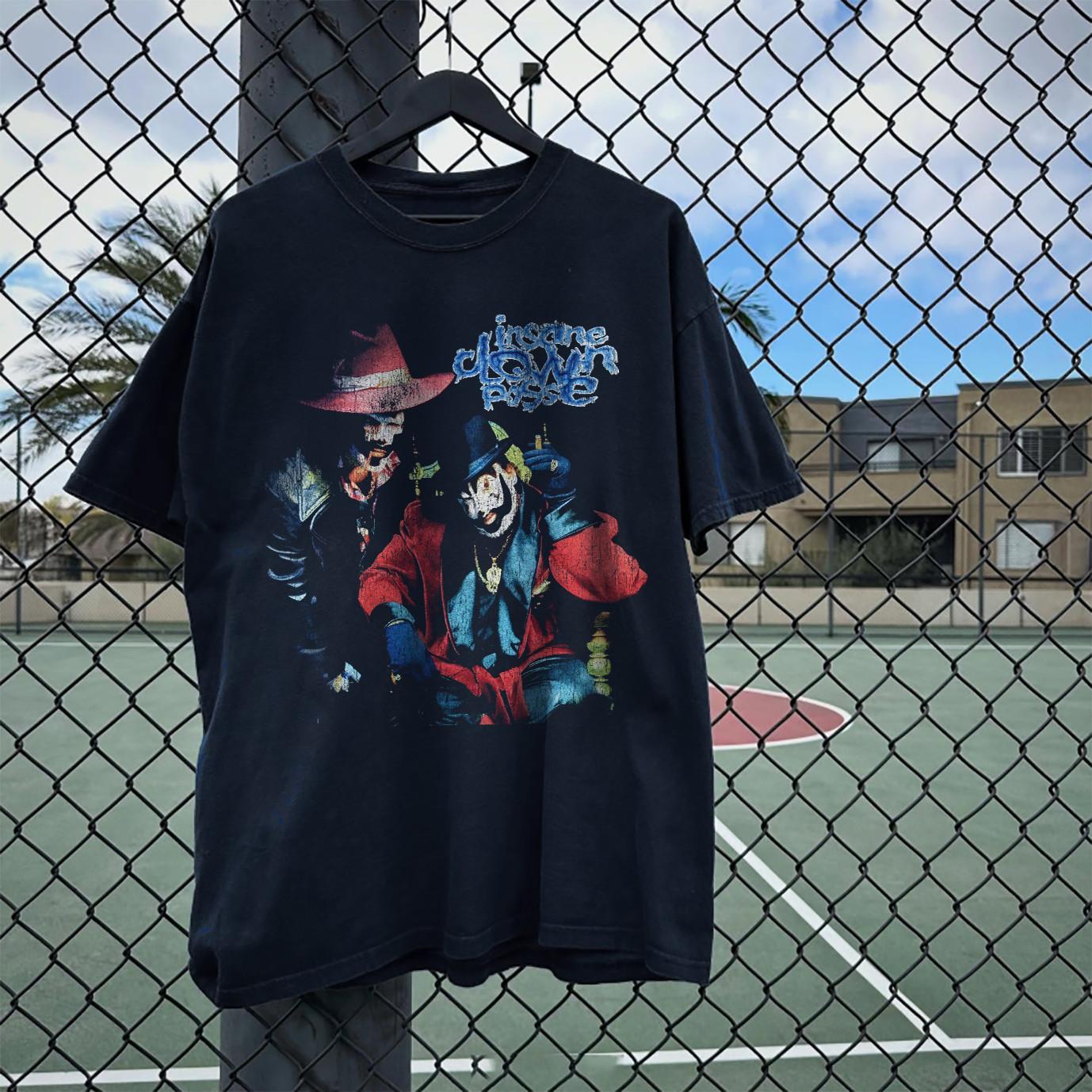 Y2K Icp  Big Money Hustlas  Rare T-Shirt Black S 3XL