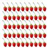 Artificial Strawberry Fruit Fake Strawberry Simulation Strawberry Artificial Strawberry Decors Fake Fruit Model for Home