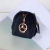 Key Holder Lady Wallet Short Purses Cartoon Car Key Chain Key Bag Owl Coin Purse School Bag Pendant