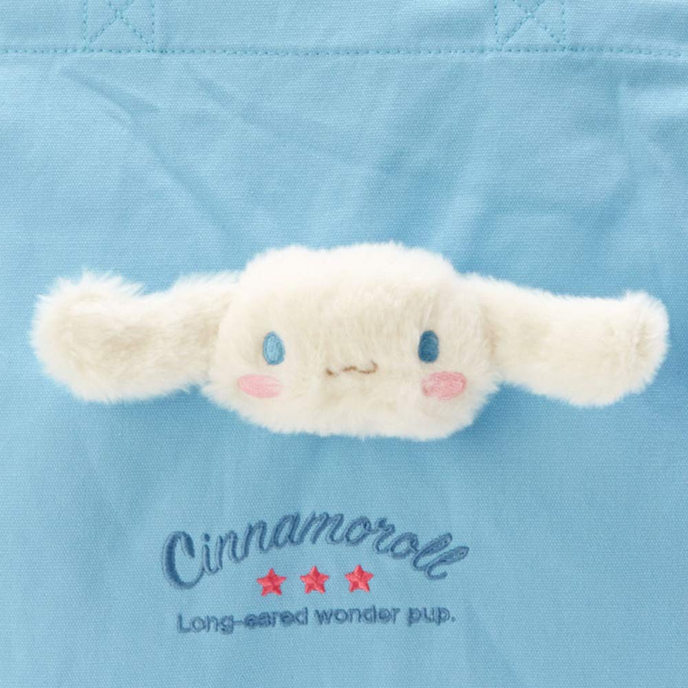 Sanrio Cinnamoroll tote bag with boa mascot (SANRIO)