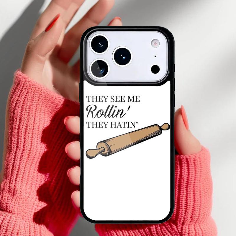 Love Baking Chef Knife Phone Case for iPhone 17 16 15 14 13 Pro Max Back Cover for 12 11 Pro Coque